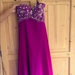 Magenta Prom Dress
